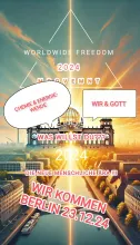  Dauerkundgebung – Predigt zur Botschaft Gottes, Berlin, 23.11.–23.12.2024